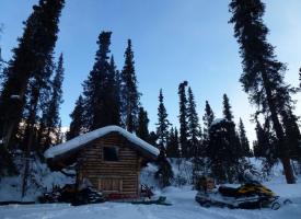 S. Fork Cabin winter